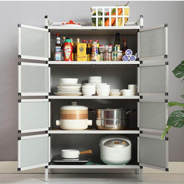 不锈钢放碗台柜物家VGW用厨房纳柜灶架子经济储柜收子置物出租房