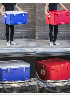 保温箱冷藏AL102108箱厚大号卖送餐摆摊商恒用加温馒外头家用车载