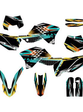越野车贴5纸KTM125-525SXSXF011allmodels12-5-5207-KCO09