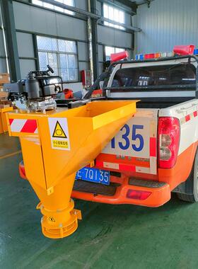 车挂式融雪撒布机市雪政公清雪VHZ除设备卡车皮载式融雪路剂撒盐