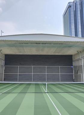 型钢立柱悬空电电动雨棚轨道动YCR雨棚移推拉大户外动活动遮阳棚