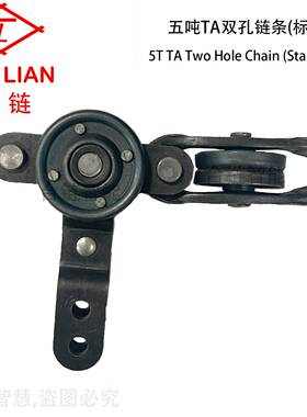五吨TA孔链(标准型)台条链链条涂装链双悬挂架空输UUY送线链条