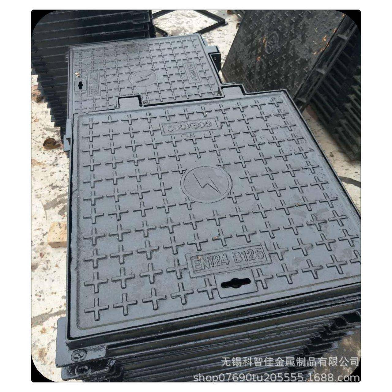 徐州铸铁污水方井五盖球墨铸铁力井盖100*1500球墨0铸压铁防AGV井