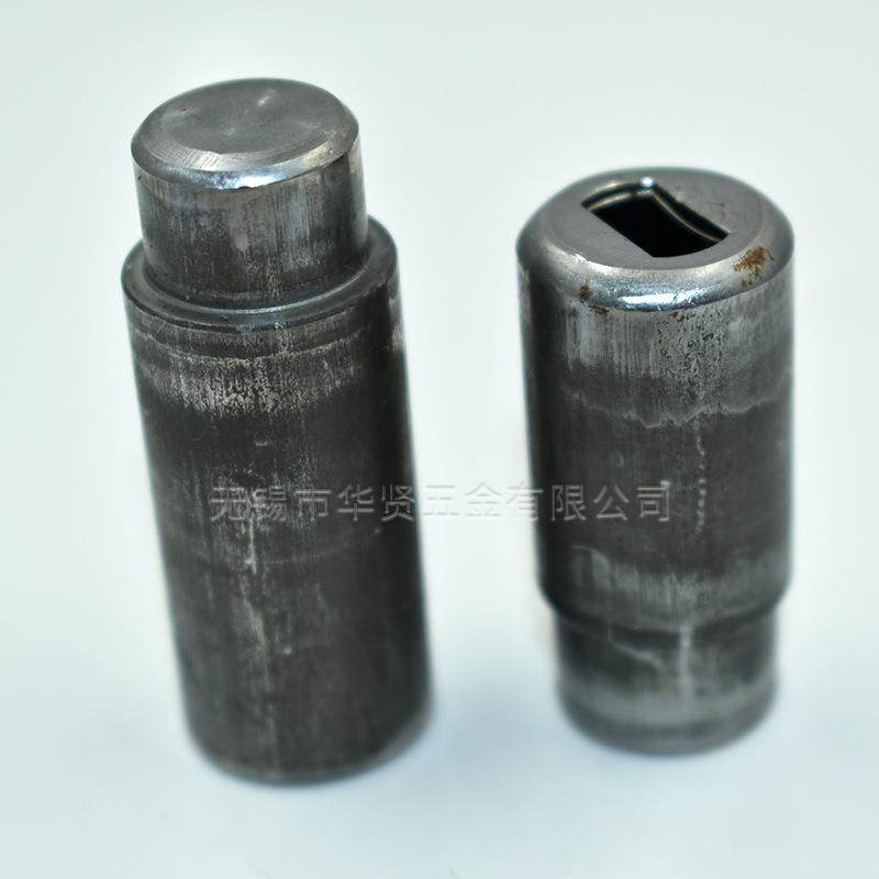 冷镦挤压方孔六次异形台阶套筒管套一成型MQM角量大优惠铁铜铝材