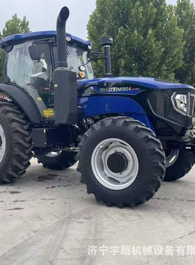 轮式拖拉EWP机雷旱沃104-5大桥省油拖6拉机大绿色马力拖拉机水两