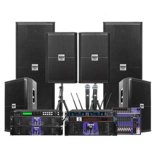 1ODI专业舞台音响套装 单双5大型户外婚庆酒吧会议K寸舞台旗舰TV全