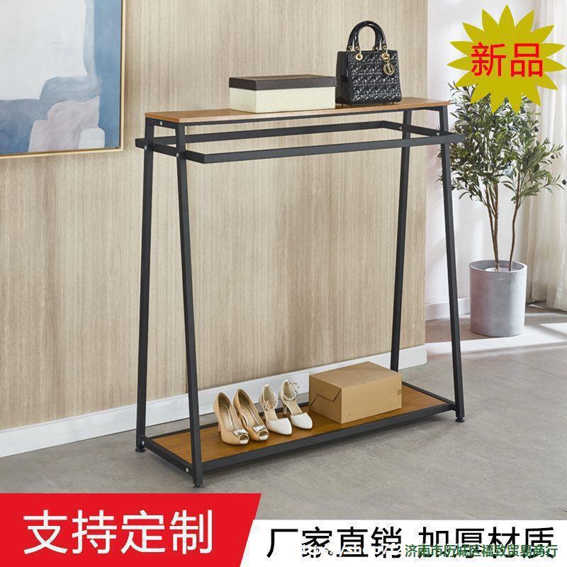红衣网架架子衣服中岛服装落地展服装店中地展示货架卧室落地衣服图片