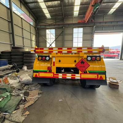 1车.5米13米危2品骨架运输半挂厢式13米工程OTS砂险石土方运输半