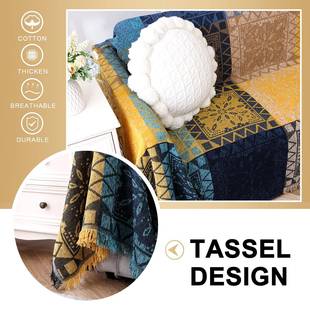 欧式款沙发全盖四布亚季通用爆波西米雪尼尔波雪尼尔布料沙发巾沙