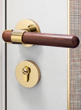 贝门欧门新中式锁室内卧室房间锁家用木门门锁分体雷磁吸静音KOX