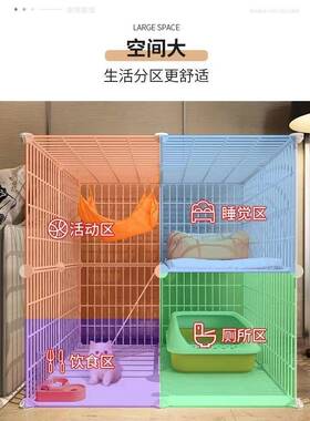 猫笼用室内可动不占地猫窝上下层小家户柜型猫猫VJO舍移猫屋猫咪