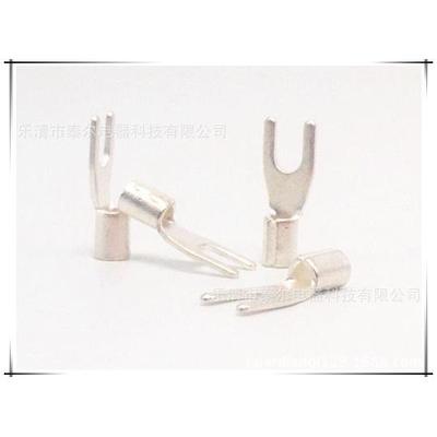 厂家VXC非直销冷压线端子/接线接端头叉形裸端头标UT1-20200只/包