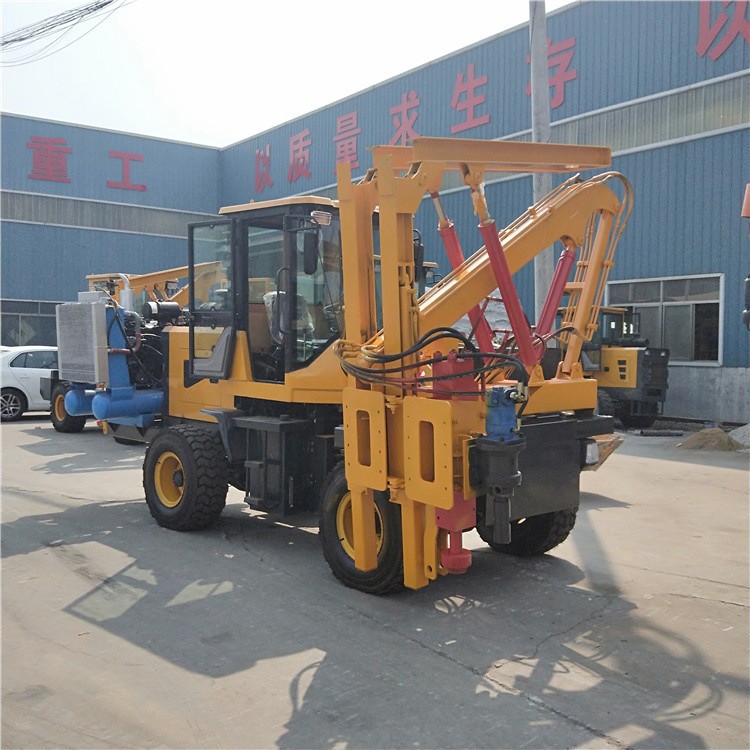 济宁亿安矿用公路维修打桩机