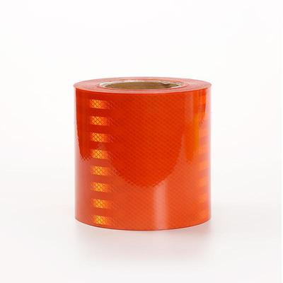 石级油罐车反光橙色带汽超ZUF强级c反光钻贴15m橙色车反光贴