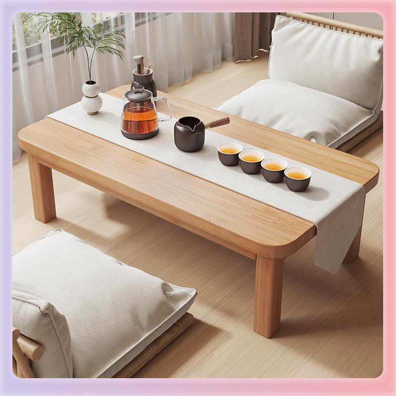 W9YX中式小茶实几飘窗子卧家用炕桌木榻F77T6J8S榻米小桌子室客厅