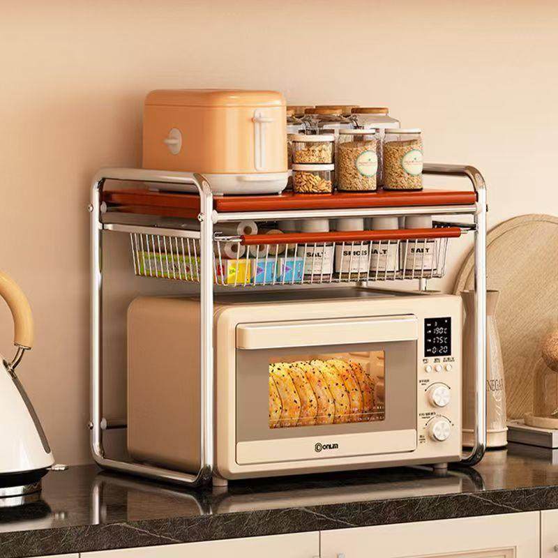 中古用风波炉置物架家厨房微wp00007收纳架物台面多功能烤箱置架,厨房/烹饪用具,微波炉置物架,淘宝优惠券,粉丝福利购,淘宝优惠卷