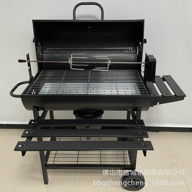 家院用烧炉庭墅木炭烧烤架户外烤炉美SCB-23别式烤bbq电动烤架焖