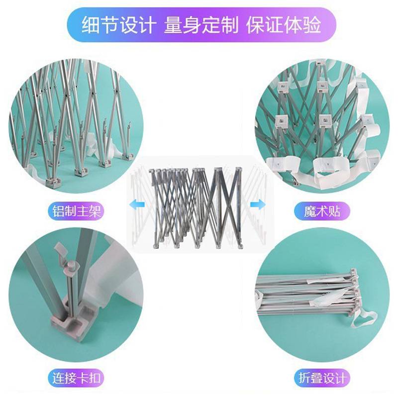 拉网式展架签名墙折叠幕布签到墙活动背景布舞台广告牌展会可折叠