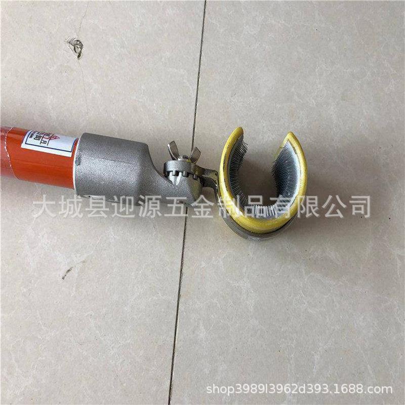 U型导线长柄清扫绝刷多缘用途JYT高压线清空扫器架高压线刷清洁刷