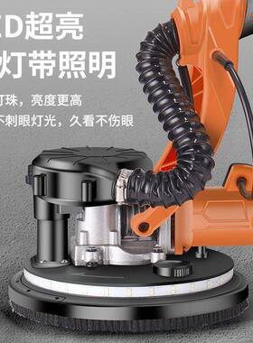 涵轩吸无尘墙自面打磨机8MCS0砂1纸机腻L子粉磨墙砂墙机沙皮机带