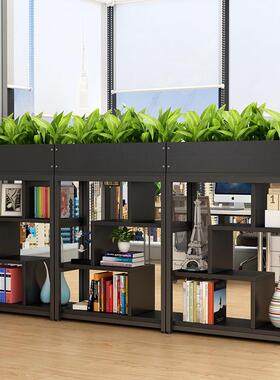 铁艺隔断置物8675架风办公室装饰架餐厅创意屏落风花架示地工业展