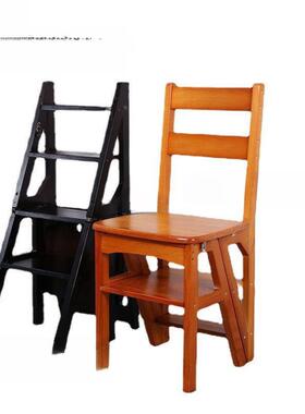 折叠登二高凳子多功能AL101190梯凳家用步童宝宝台阶儿实木小踏型