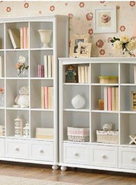 书ZQV柜实木隔断环保书儿架组合落地柜童书房展120收柜纳150多层