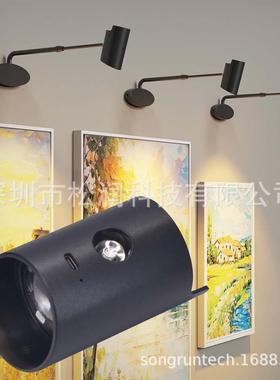 21-34S034Acm图片灯带控三壁色温RGB颜色墙油画灯长续照画le灯摇d