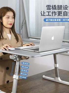公桌加高支架上床式小桌电脑桌床书桌飘窗桌笔tb-55513记本站立桌