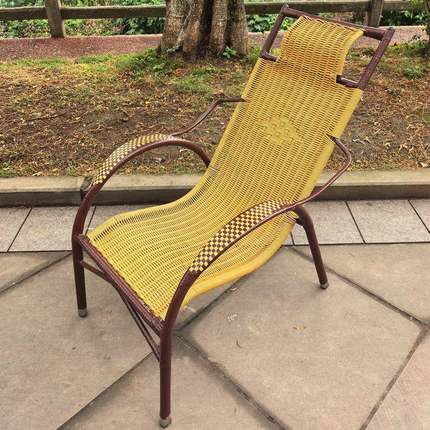 庭院季藤椅凳藤编手家具藤编椅子户外室内老人WLS椅阳台靠背椅四