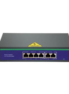 众通非标10口24POE交换机2百兆Hi-S宇F08V20FB2L支源持楼MAT对讲