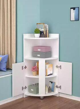 转角柜墙角柜现子简约拐角边室角三角代形收纳YJS柜客厅卧角落置