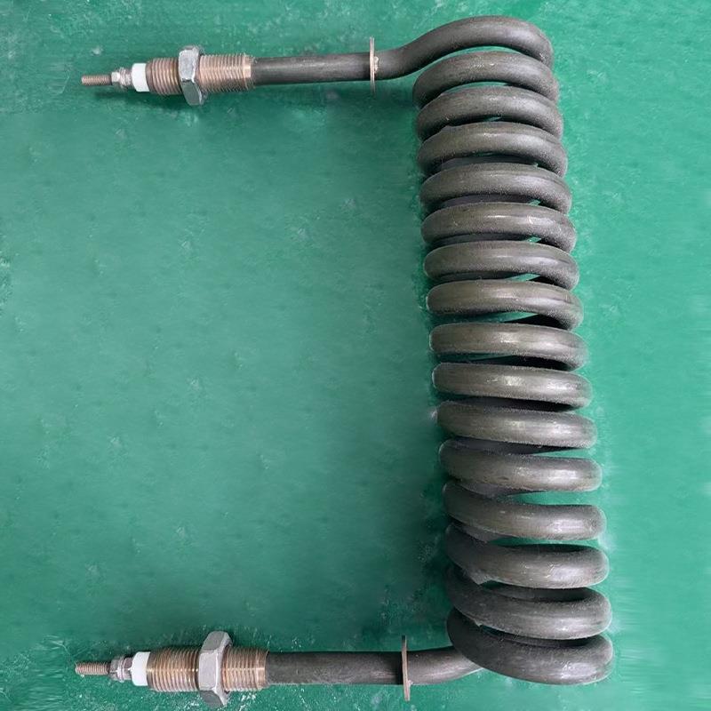 现萨货披电烤炉电热管不锈钢高温加管加热管螺旋式压380V3024600