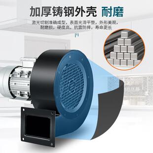 DF心离风机2引20低噪音风机380V工业小OZI型V鼓风机多翼蜗牛风机