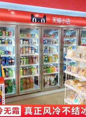 饮料柜超冰商用冷藏保鲜展示柜市立式便利店立式风柜MX-YLG31冷冰