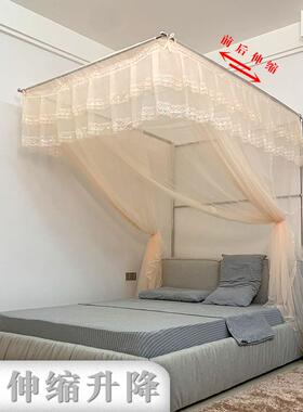 批蚊帐用升降杆伸8缩款落F966JMTJ地免安装加密支架1.5m1家.米202