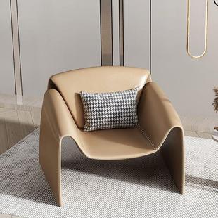 网红GAE意蟹座椅休闲沙发单人M客厅异形创字老虎懒人小户螃型