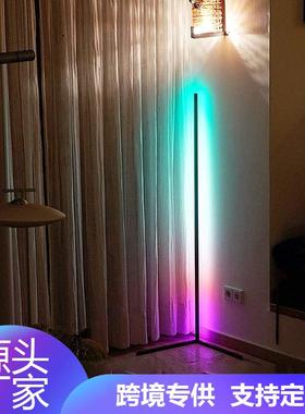 GB拾音智能氛灯围30574落地房灯音乐律动声控音频节奏R电竞卧室墙