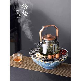 网围炉茶配件电烤炉红家用煮室内电烤火炉冬日烤RCZ20221红薯插装