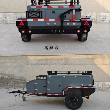 牵引后挂式拖车家用牌拖越野可上自驾游露营车挂车汽车轿车小房车