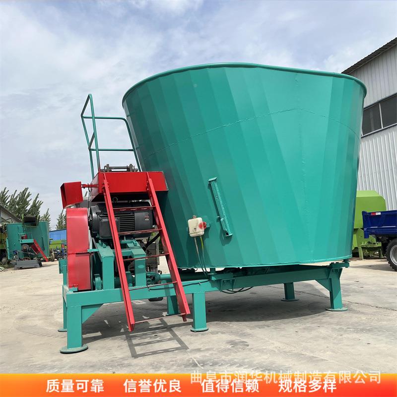 车粉载牵式mr搅拌9569引机肉牛养t殖配方饲草碎拌料机全日粮搅拌