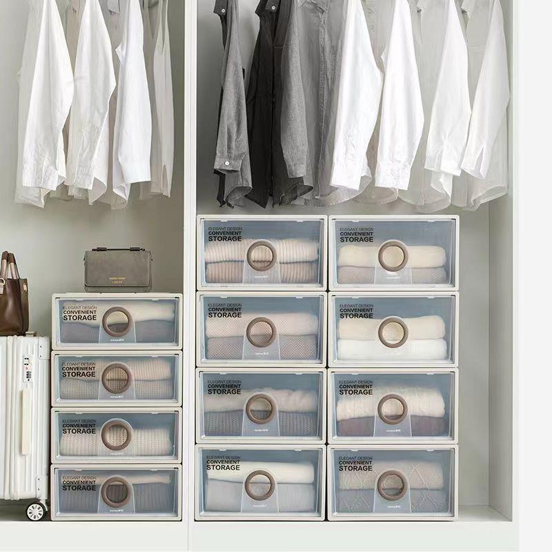 抽屉式衣收纳柜家子衣橱柜储物柜塑料服箱用卧室UU/Y+Of2大号