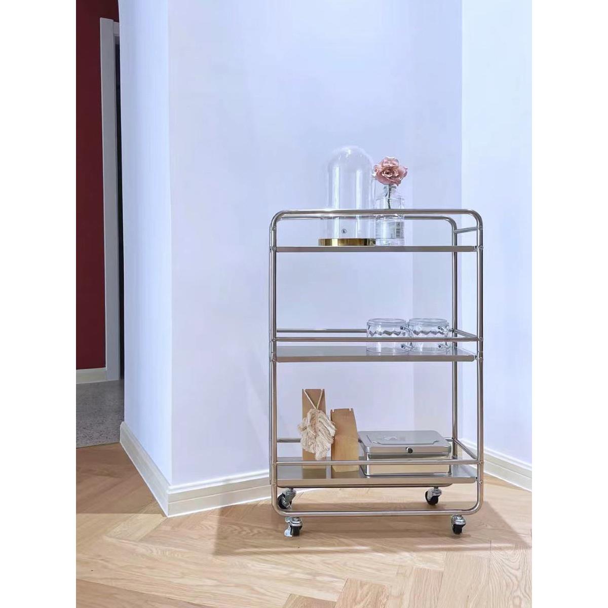 2U8K角不锈钢厨夹缝置物浴室无品牌/落架地多层超窄冰箱缝隙墙窄