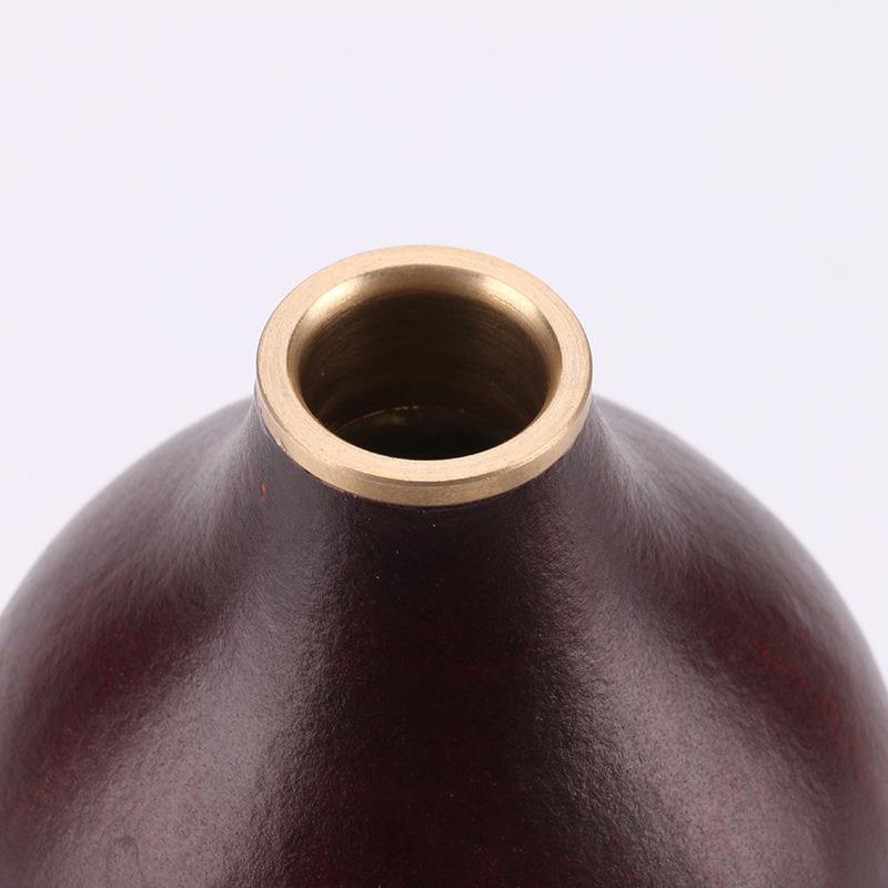 口天品然防渗真随酒葫芦酒壶装水装酒身8451蜂蜡大摆件仿古开工艺