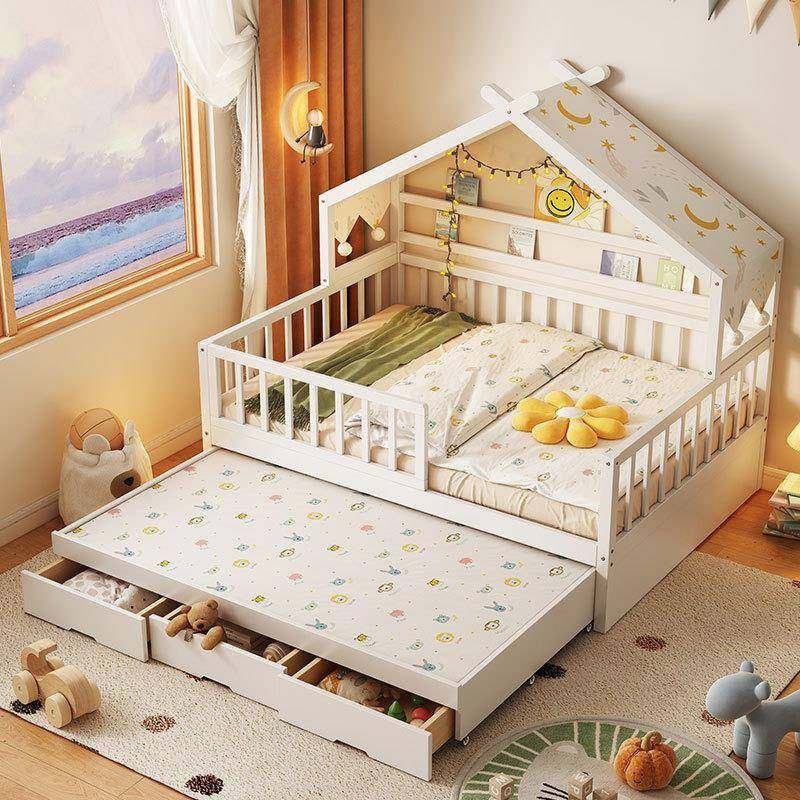 实木儿童女孩公主床宝单家人床男BGC-03孩树屋床宝小床带床拖床护,基础建材,脚轮/万向轮,淘宝优惠券,粉丝福利购,淘宝优惠卷