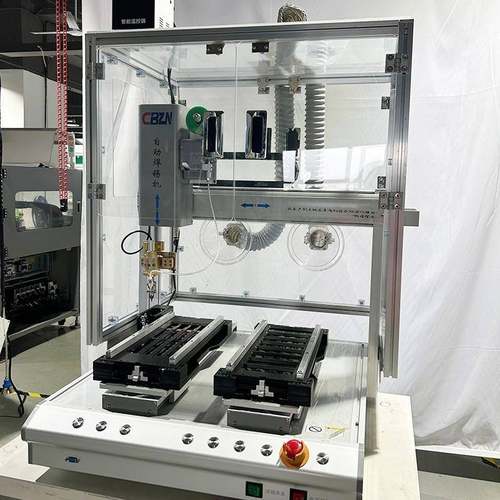 204单头双平台锡音频焊线LEDP灯串焊锡机CB电路板自动锡焊生产厂