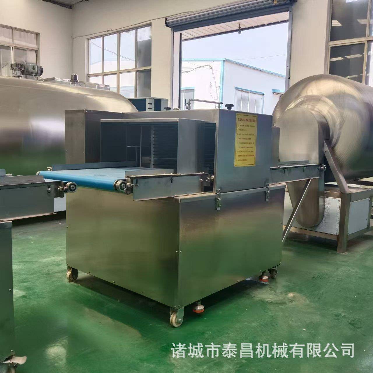 切骨15265673鸡柳肉胸条机输送带式超细豆皮无切丝机鸡肉设切条备