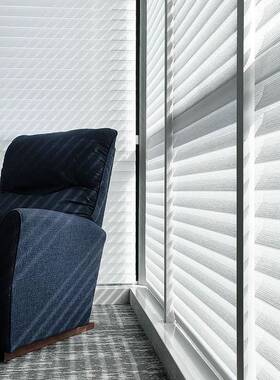 高JQQ端防眩晕遮格里拉窗帘阳台帘阳香窗户防晒隔热厨房遮挡百叶