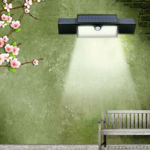 太能壁灯71LED三缩合一感应UOU节能伸壁阳灯户外防雨庭院花园路灯