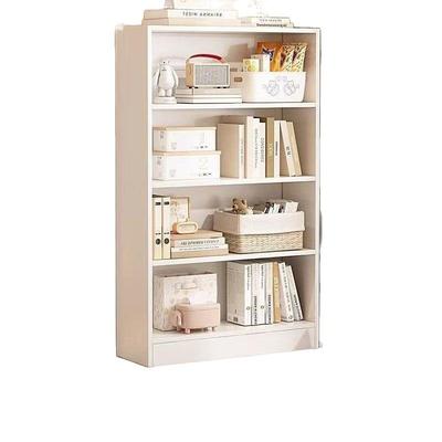 实木书架落地柜窗生台儿书架卧室白色书学飘童QRR窗柜阳台收纳置